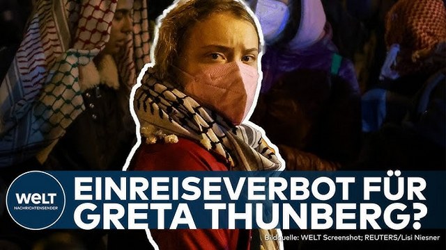 GRETA THUNBERG: Wegen Israel-Hass-Demos! CDU-Politiker Alexander Throm fordert Einreiseverbot