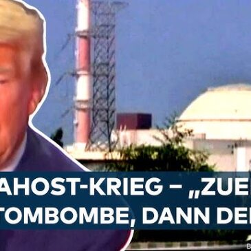 KRIEG IN NAHOST: „Zuerst die Atombombe“! Trump gegen Biden – Israel soll Irans Atomanlagen angreifen