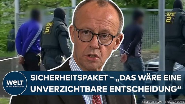 AMPEL-CHAOS: Sicherheitspaket! Widerstand kommt von Friedrich Merz und aus den eigenen Reihen