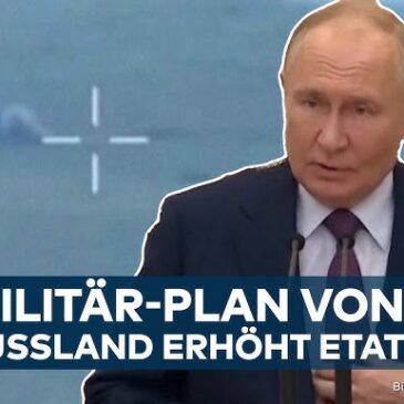 PUTINS KRIEG: Drastische Erhöhung! Russland steigert Ausgaben für Militär wegen Ukraine und Nato