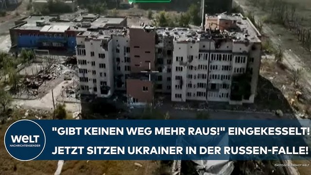 UKRAINE-KRIEG: Putin erobert Festung! „Gibt keinen Weg raus!“ Jetzt sitzen sie in der Russen-Falle