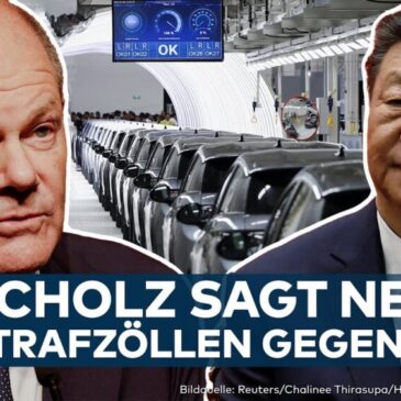 AMPEL-ZOFF: EU-Staaten stimmen über Strafzölle für chinesische E-Autos ab – Scholz spricht Machtwort