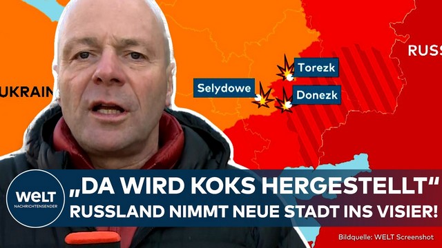 UKRAINE-KRIEG: Ostfront in Donezk droht Durchbruch! Stahl-Stadt Udatschne gerät in Putins Visier