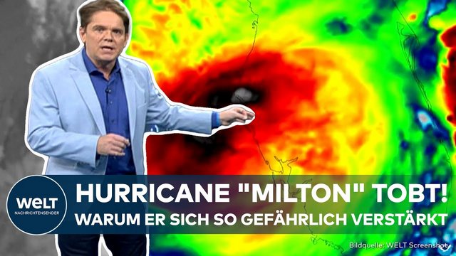 HURRIKAN MILTON: „Er führt 19 Tornados mit sich“ – Warum der Sturm so stark ist und was das bedeutet