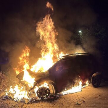 Unbekannte zünden erneut Auto an