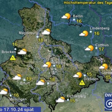 Sachsen-Anhalt Wetter am Donnerstag