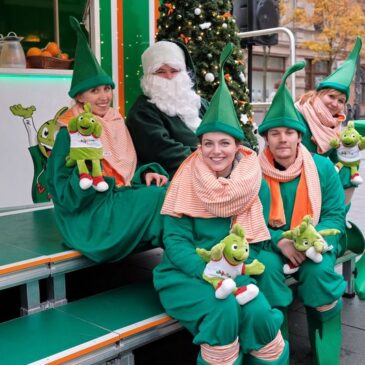 AOK Sachsen-Anhalt landesweit mit Spendenaktion auf Weihnachtsmärkten