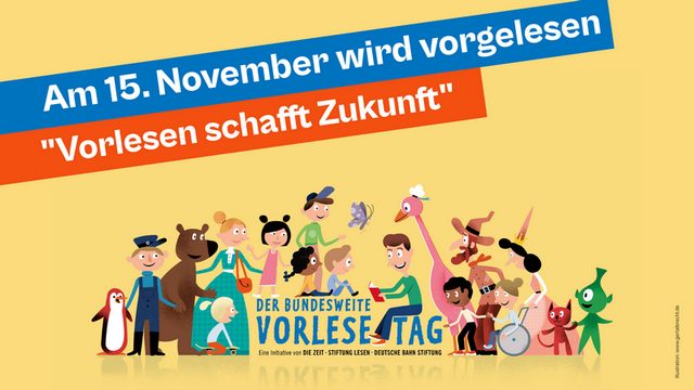 Stadtbibliothek Magdeburg: Vielfältige Aktivitäten zum Bundesweiten Vorlesetag / Stephan Michme liest heute für Grundschulkinder