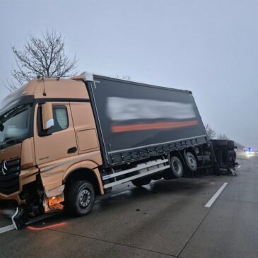 BAB 36: Sekundenschlaf führte zum Unfall