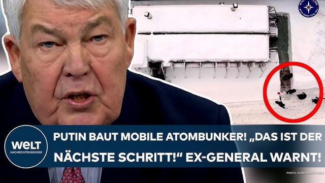 PUTINS KRIEG: Mobile Russen-Atombunker! „Stell dich auf das Schlimmste ein“ Forderung von Ex-General