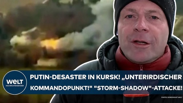 PUTINS KRIEG: „Unterirdischer Kommandopunkt der Russen!“ „Storm-Shadow“-Attacke in der Region Kursk!