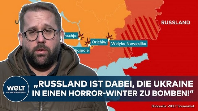 PUTINS KRIEG: Massive Angriffe auf Ukraine! Es droht der „Horror-Winter“! Russland gnadenlos