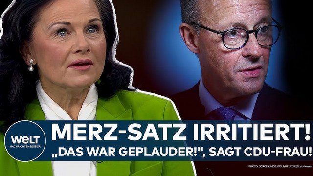 DEUTSCHLAND: Merz-Satz sorgt für große Irritationen! „Das war Geplauder!“, sagt jetzt CDU-Connemann