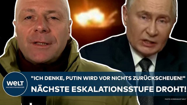 UKRAINE-KRIEG: „Ich denke, Putin wird vor nichts zurückscheuen!“ Die nächste Eskalationsstufe droht!