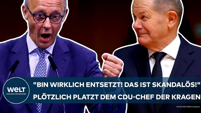 FRIEDRICH MERZ: „Bin wirklich entsetzt! Das ist skandalös!“ Plötzlich platzt dem CDU-Chef der Kragen