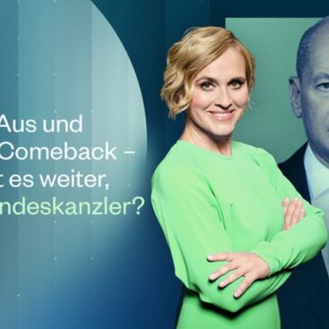 CAREN MIOSGA heute um 21:45 Uhr im Ersten: Wie geht es weiter, Herr Bundeskanzler?