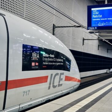 „Bon voyage“ für ersten direkten ICE von Berlin nach Paris