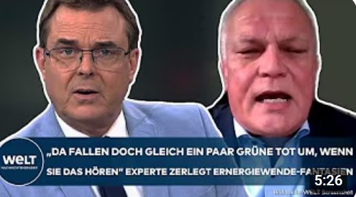 DUNKELFLAUTE IN DEUTSCHLAND: „Passt nicht zusammen“ Experte zerlegt grüne Energiewende-Illusionen