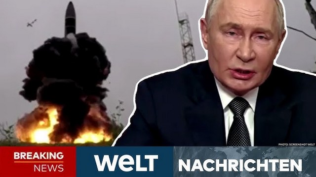 UKRAINE-KRIEG: USA schlagen Alarm! Putin will erneut seine Super-Rakete abfeuern! Ziel unbekannt!