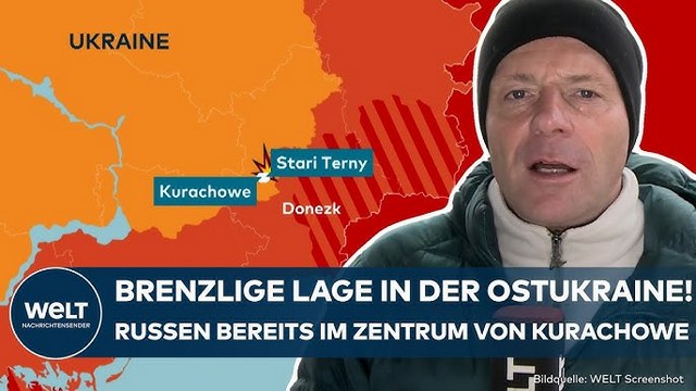 PUTINS KRIEG: Erobern die Russen bald Kurachowe? Diese fatalen Auswirkungen drohen den Ukrainern