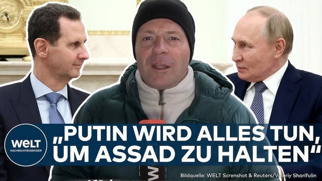 SYRIEN: Assads Truppen im „desolatem Zustand“ – Putin eilt zu Hilfe! Darum will Russland mitmischen