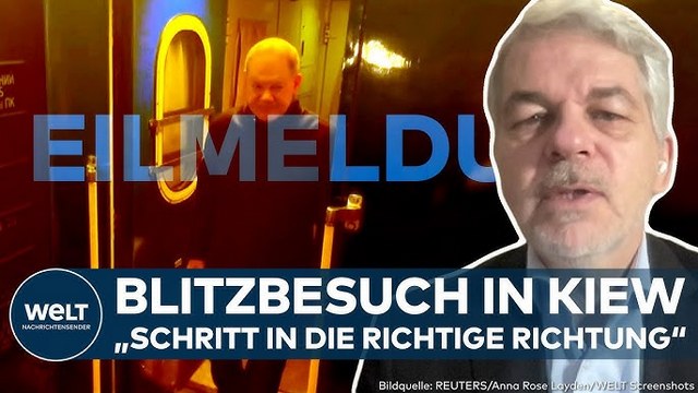 PUTINS KRIEG: Kiew-Reise! Olaf Scholz reist in die Ukraine und sagt weitere Waffenlieferungen zu