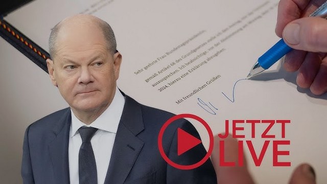 Livestream phoenix vor Ort: Kanzler Scholz stellt Vertrauensfrage im Bundestag | 16.12.24