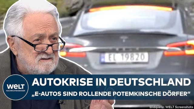 AUTOKRISE IN DEUTSCHLAND: „Elektroautos sind rollende Potemkinsche Dörfer“ | Henryk M. Broder