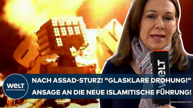 SYRIEN: „Glasklare Drohung!“ Nach Assad-Sturz! Neue islamistische Führung! Israel wird deutlich!