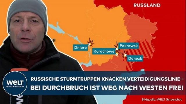 UKRAINE-KRIEG: Westen als Kriegsziel – Warum Russlands Durchbruch bei Pokrovsk entscheidend ist