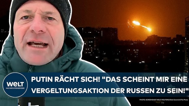 UKRAINE-KRIEG: Putins gnadenlose Rache! „Das scheint mir eine Vergeltungsaktion der Russen zu sein!“