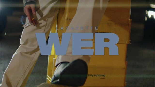 Lacazette mit seiner neuen Single „WER“