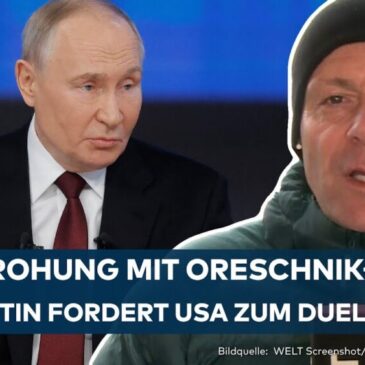 RUSSLAND: Putin fordert USA auf Pressekonferenz zum Duell heraus! Kremlchef droht mit Superrakete