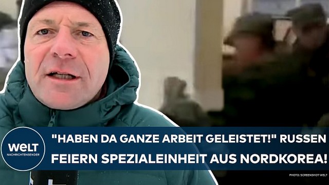 PUTINS KRIEG: „Haben da ganze Arbeit geleistet!“ Russen feiern Spezialeinheit aus Nordkorea