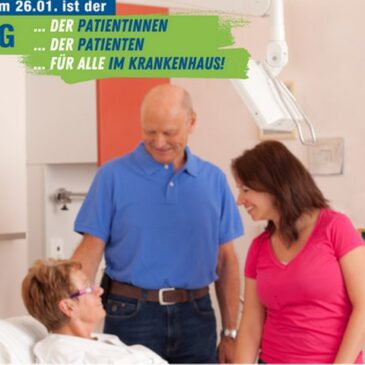 Aktionstag am Freitag an der UMMD: „Tag für Alle im Krankenhaus“