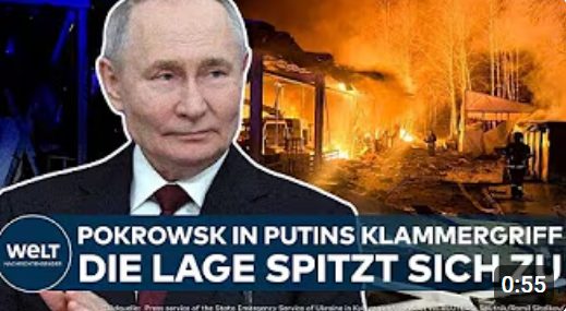 UKRAINE-KRIEG: Dramatische Lage in Pokrowsk! Putins Schlinge zieht sich weiter zu! Kinder evakuiert