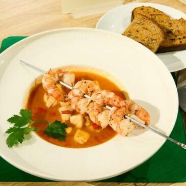 Die Küchenschlacht: Pikante Fischsuppe vs. Erbsencreme vom 28. Januar 2025