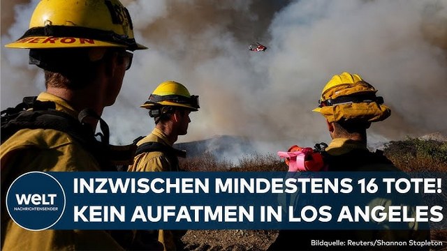 LOS ANGELES IN FLAMMEN: Todeszahl steigt auf 16! Inferno trifft ärmere Bevölkerung am härtesten