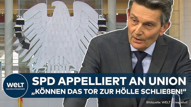 BUNDESTAG: „Wir können Tor zur Hölle schließen!“ Mützenich appelliert an Merz bei Migrationsgesetz