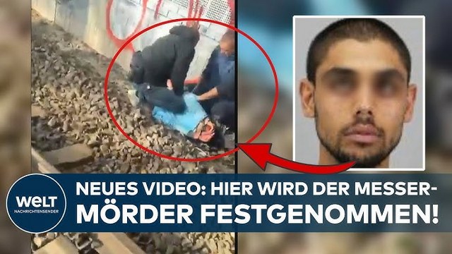 ASCHAFFENBURG: Augenzeugenvideo zeigt Festnahme des Messer-Angreifers – Scharfe Kritik an Behörden