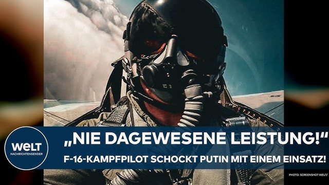 UKRAINE-KRIEG: Fliegerass schockt Putin! „Nie dagewesene Leistung“ F-16-Pilot zerstört sechs Raketen