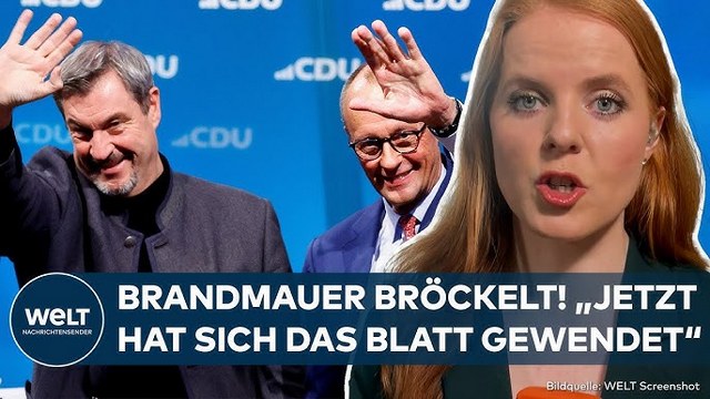 MIGRATION: Brandmauer bröckelt! CDU will AfD-Unterstützung bei Anträgen tolerieren! Was das bedeutet