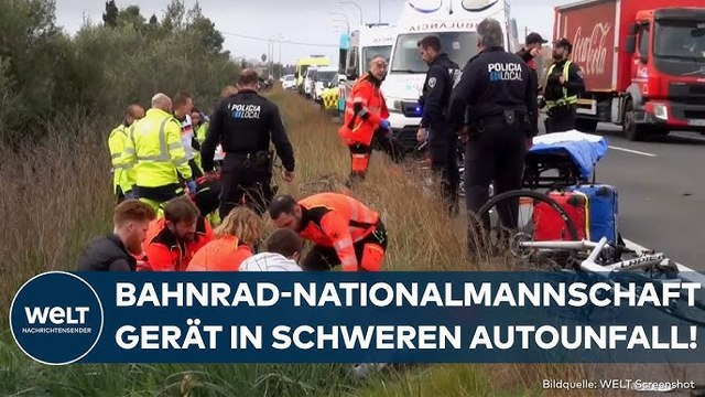 MALLORCA: Mehrere Verletzte nach schwerem Autounfall! Deutsche Bahnrad-Nationalmannschaft betroffen