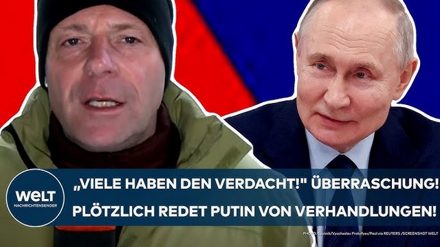 UKRAINE-KRIEG: „Viele haben den Verdacht!“ Überraschung! Plötzlich redet Putin von Verhandlungen!