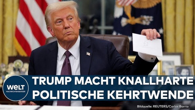 TRUMP IST ZURÜCK: Präsident krempelt USA mit Dekret-Flut um! Das waren die ersten Amtshandlungen