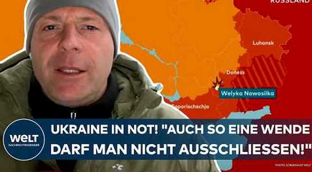 PUTINS KRIEG: „Auch so eine Wende darf man nicht ausschließen“ Ukraine in Not! Russen drücken weiter