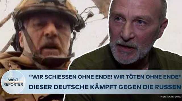 PUTINS KRIEG: „Wir schießen ohne Ende! Wir töten ohne Ende!“ Dieser Deutsche kämpft gegen die Russen