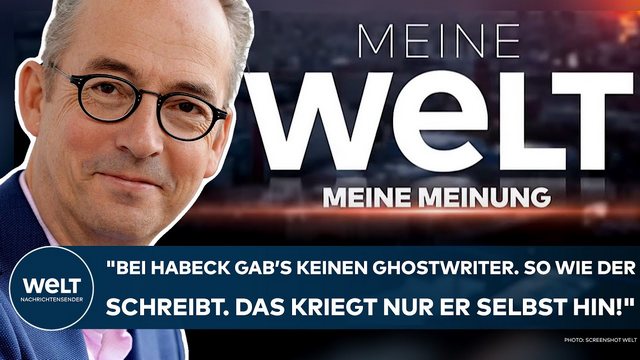 GRÜNEN: „Bei Habeck gab’s keinen Ghostwriter. So wie der schreibt. Das kriegt nur er selbst hin!“