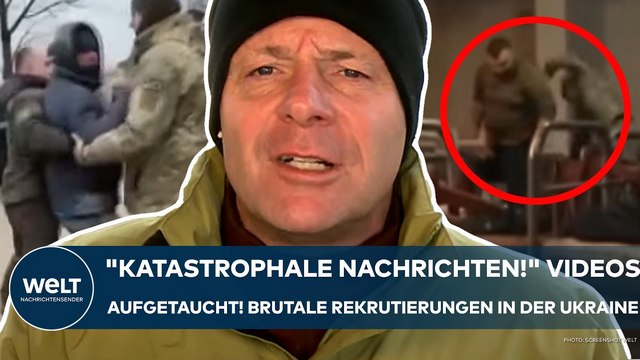 PUTINS KRIEG: „Katastrophale Nachrichten!“ Videos aufgetaucht! Brutale Rekrutierungen der Ukraine!