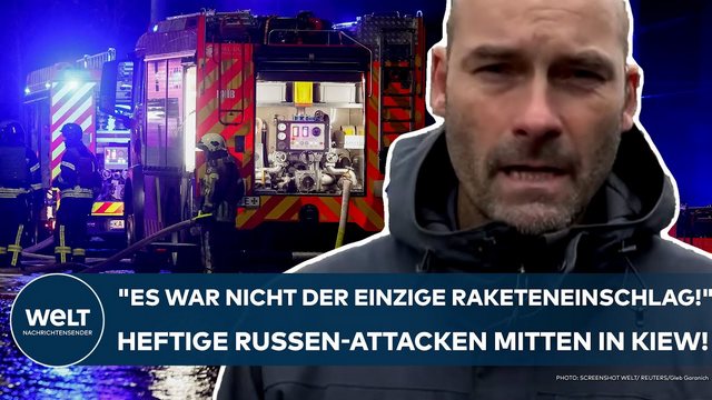 UKRAINE-KRIEG: „Es war nicht der einzige Raketeneinschlag!“ Heftige Russen-Attacken mitten in Kiew!